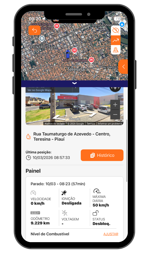 Cartão de Visita Vertical Finanças Corporativo Azul (2)